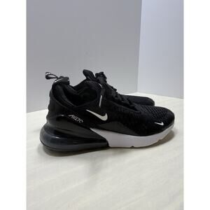 Nike Air Max 270 Black Women’s Athletic Sneaker Size 7.5